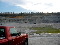 View of east Quarry wall